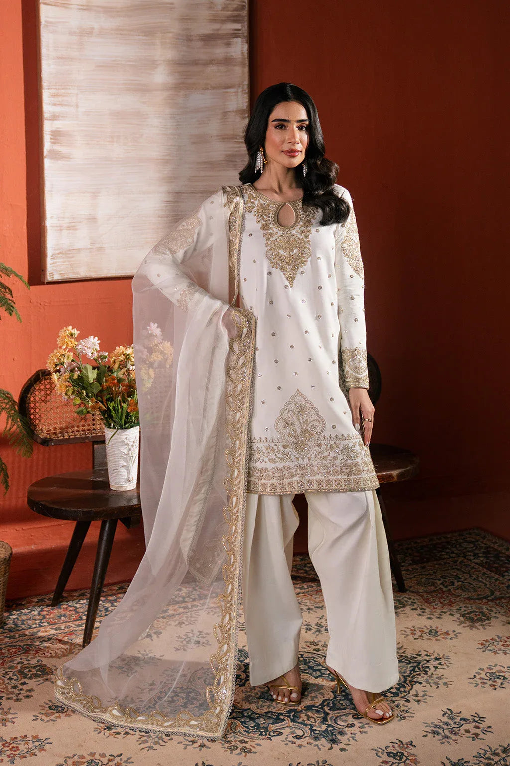 Neeshay | Raw Silk | RTW-RS-02 - Rang-e-Khaas