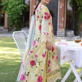 Elaf Premium | Prints Chikankari 24 | 06A SUNSHINE BOUQUET