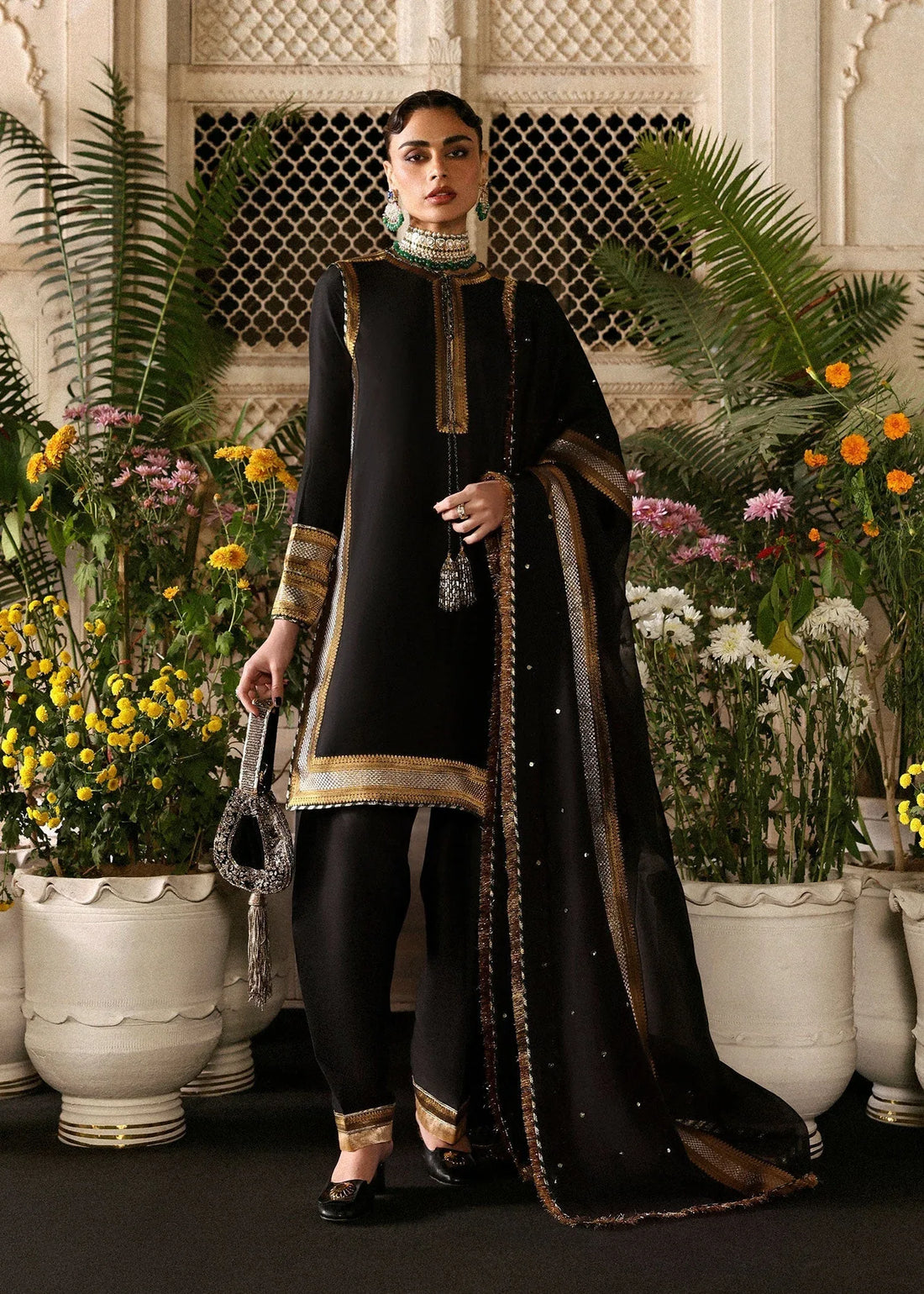 Hussain Rehar | Luxury Pret AW 25 | Noctira - Rang-e-Khaas