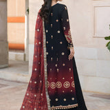 Iznik | Bandhani | UE-330 Embroidered Chiffon