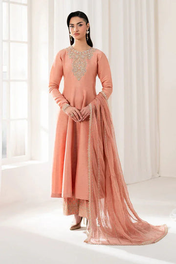 Baroque | Luxury Pret 25 | EMBROIDERED CHIFFON PR-1099 - Rang-e-Khaas