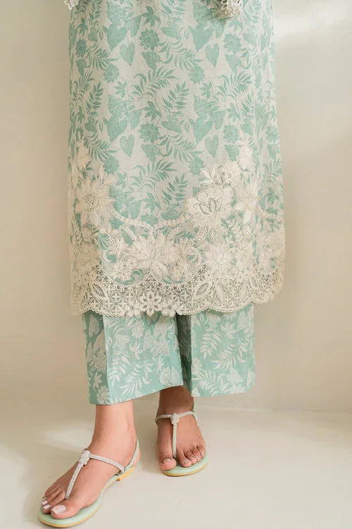 Baroque | Luxury Pret 24 | LAWN UF-677 - Rang-e-Khaas
