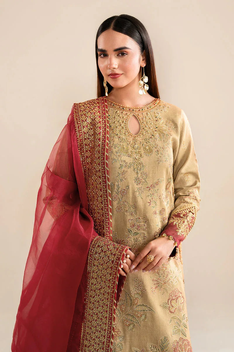 Baroque | Formal Collection | SILK UF-619 - Rang-e-Khaas