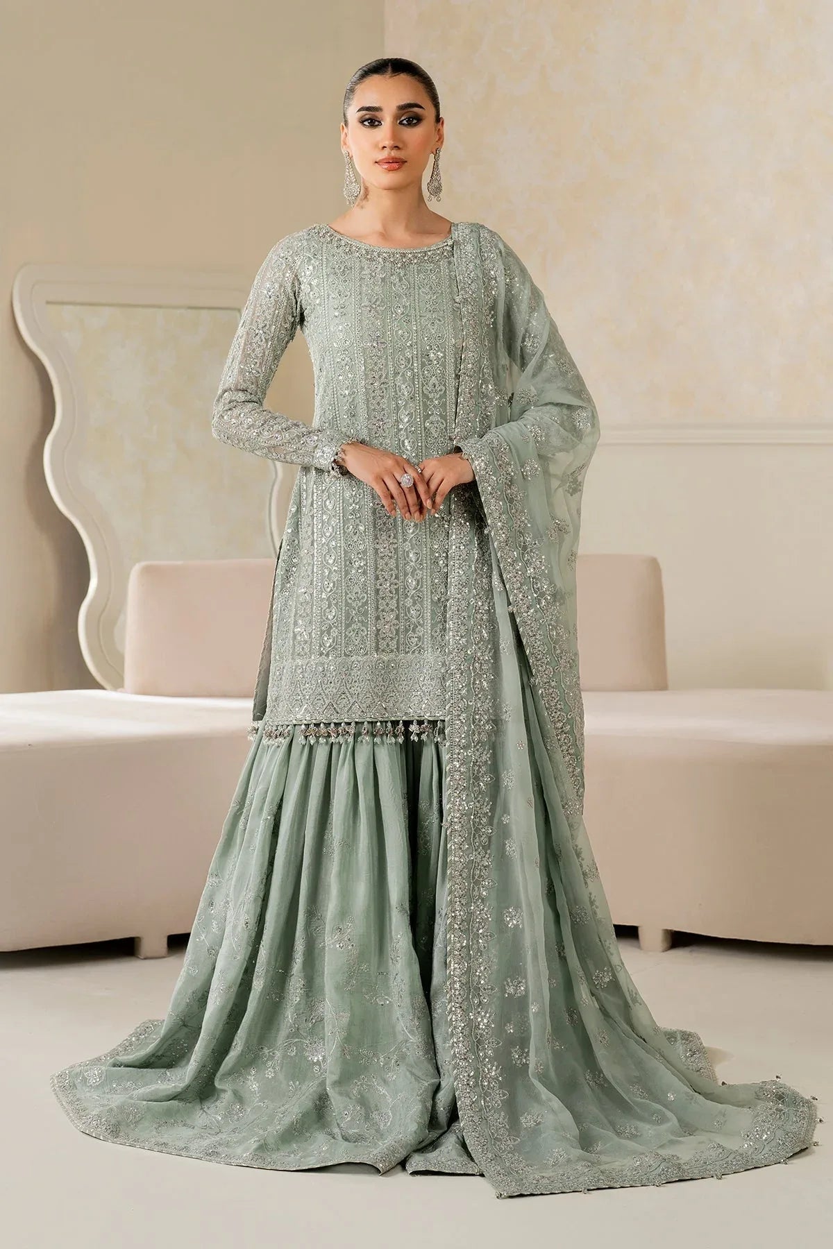 Baroque | Formal Collection | UF-4160 - Rang-e-Khaas