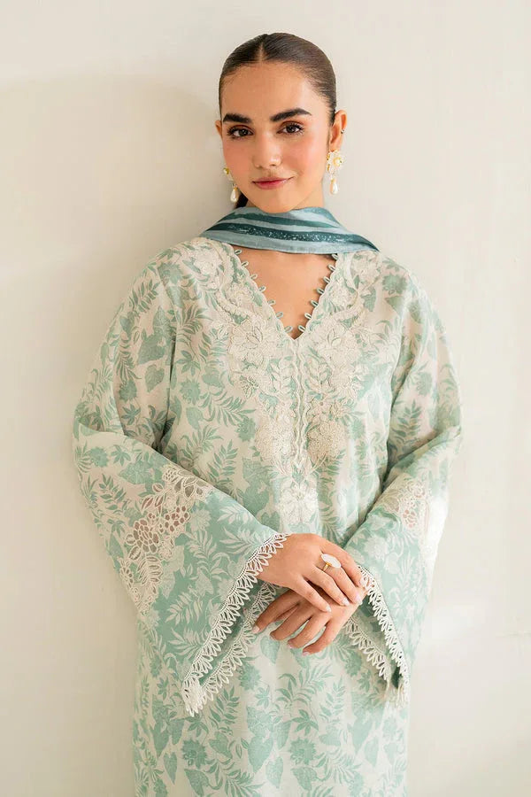 Baroque | Luxury Pret 24 | LAWN UF-677 - Rang-e-Khaas