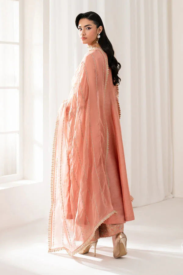 Baroque | Luxury Pret 25 | EMBROIDERED CHIFFON PR-1099 - Rang-e-Khaas