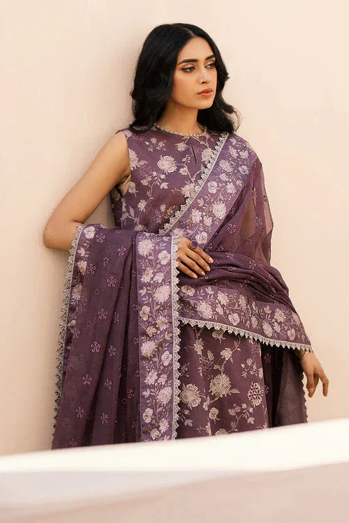 Baroque | Luxury Pret 24 | LAWN UF-598 - Rang-e-Khaas