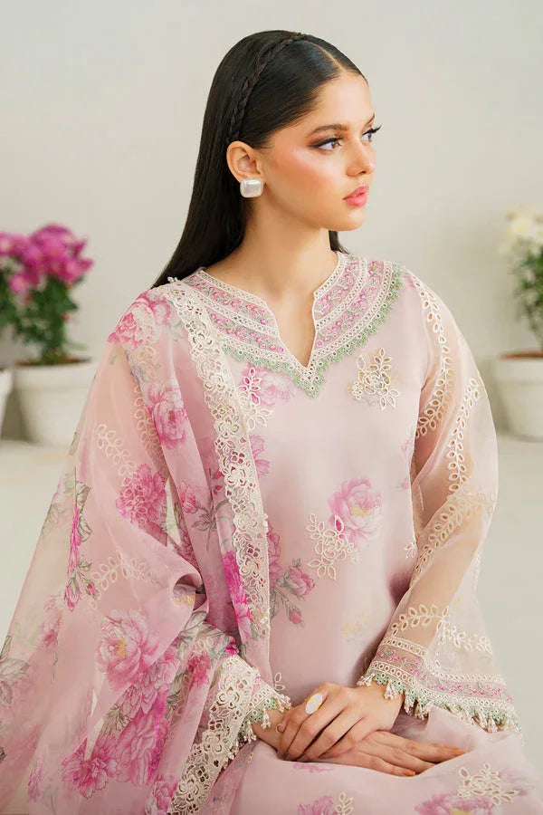 Baroque | Velvet Formals | ORGANZA UF-520 - Rang-e-Khaas