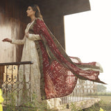 Qalamkar | Luxury Festive Lawn | FX-07