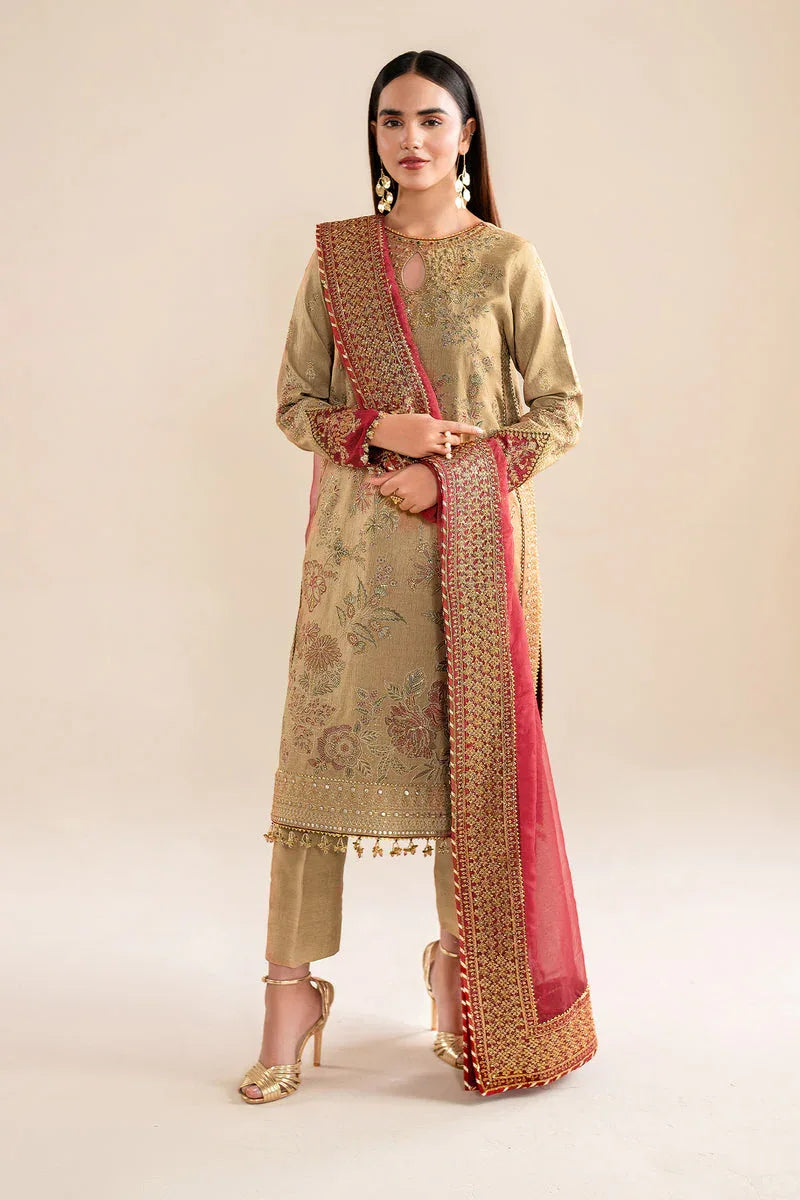 Baroque | Formal Collection | SILK UF-619 - Rang-e-Khaas
