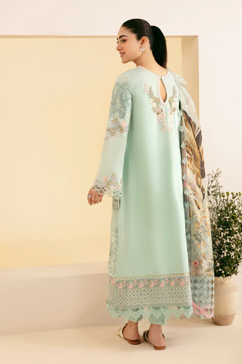 Qalamkar | Qlinekari Luxury Lawn | SQ-06 AFROZEH - Rang-e-Khaas