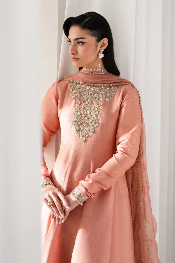 Baroque | Luxury Pret 25 | EMBROIDERED CHIFFON PR-1099 - Rang-e-Khaas