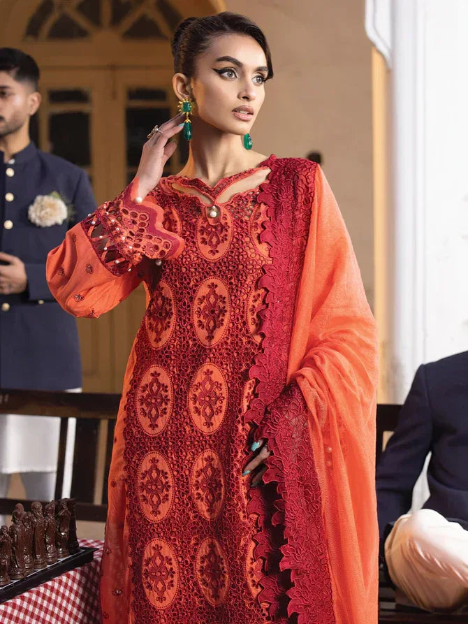 Faiza Faisal | Maya Luxury Lawn | Paula - Rang-e-Khaas