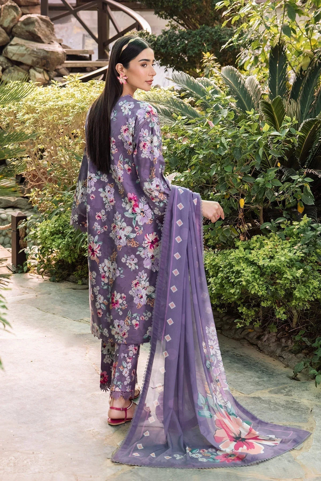 Alizeh | Sheen Lawn Prints 24 | INDIGO - Rang-e-Khaas