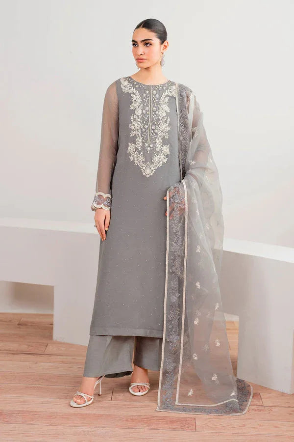 Baroque | Luxury Pret 25 | EMBROIDERED CHIFFON PR-991 - Rang-e-Khaas