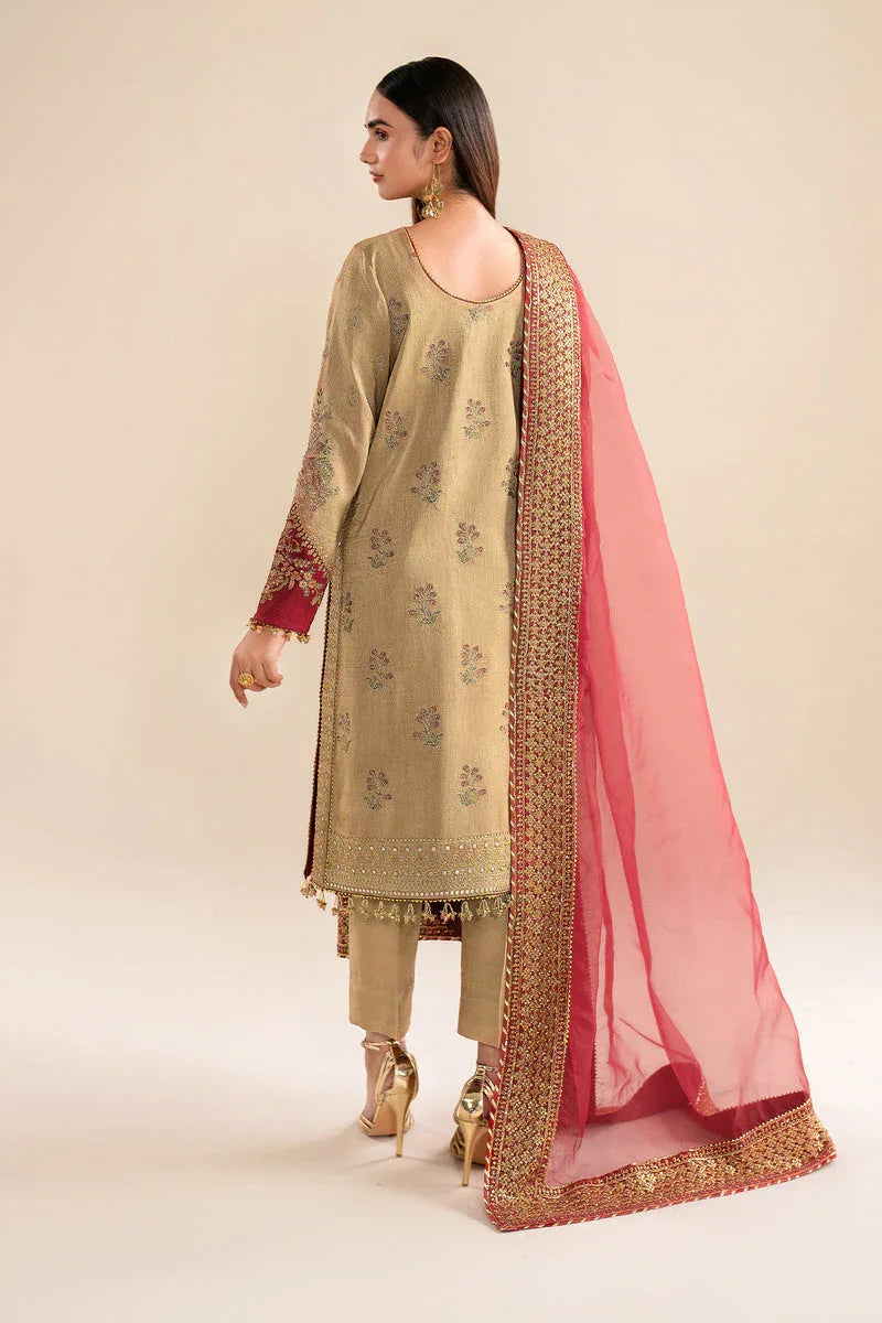Baroque | Formal Collection | SILK UF-619 - Rang-e-Khaas
