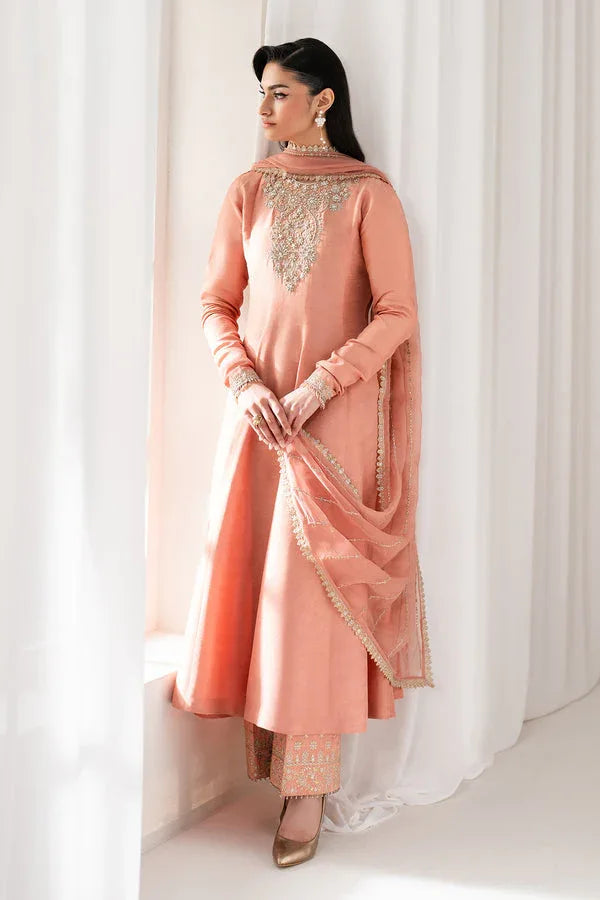 Baroque | Luxury Pret 25 | EMBROIDERED CHIFFON PR-1099 - Rang-e-Khaas