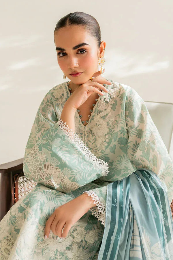 Baroque | Luxury Pret 24 | LAWN UF-677 - Rang-e-Khaas