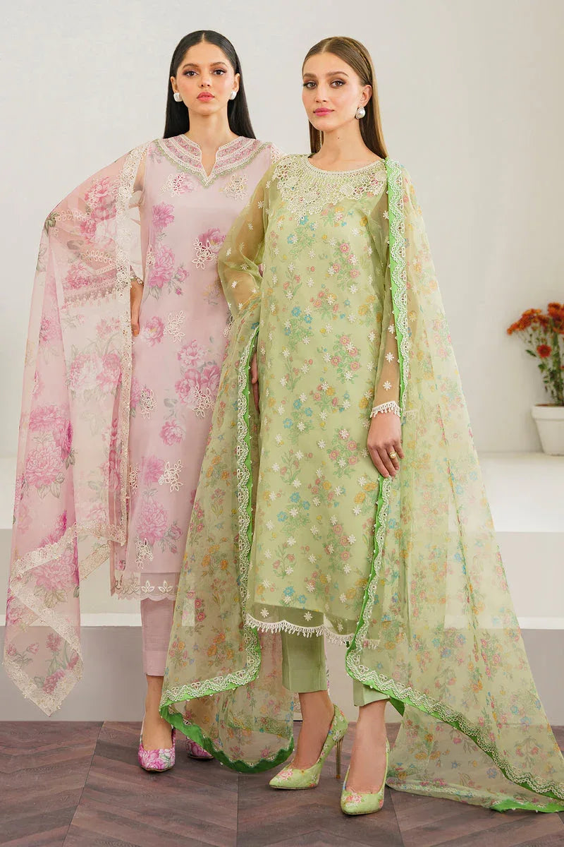Baroque | Formal Collection | ORGANZA UF-521 - Rang-e-Khaas