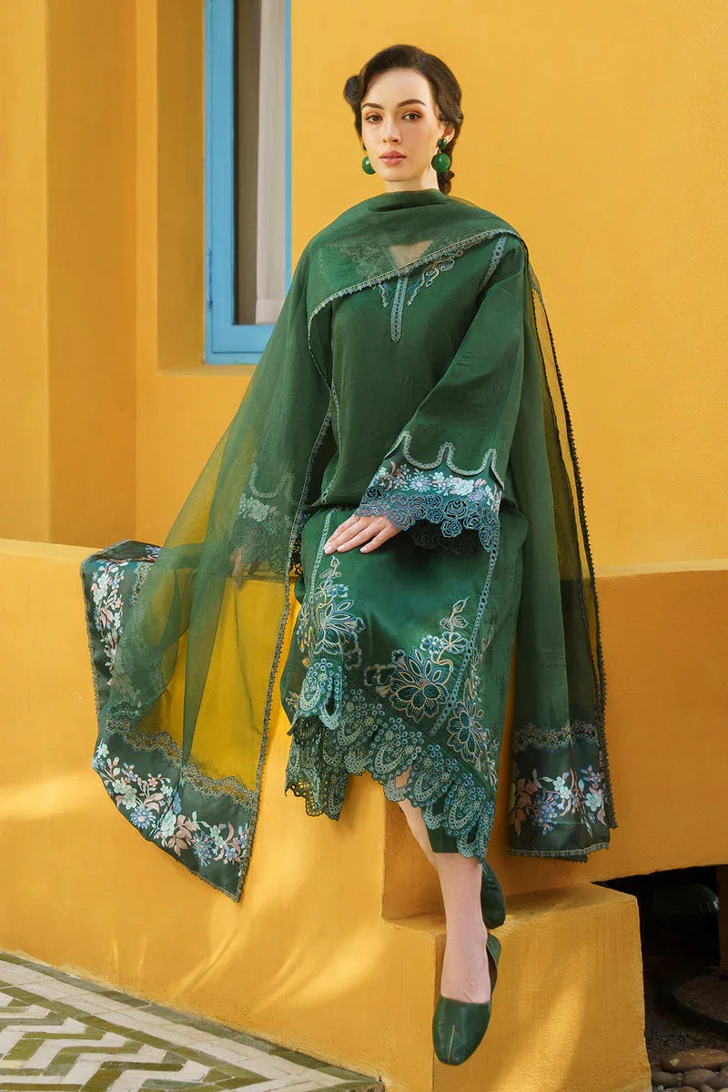 Baroque | Luxury Pret 24 | JACQUARD LAWN UF-572 - Rang-e-Khaas