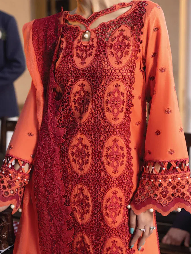 Faiza Faisal | Maya Luxury Lawn | Paula - Rang-e-Khaas