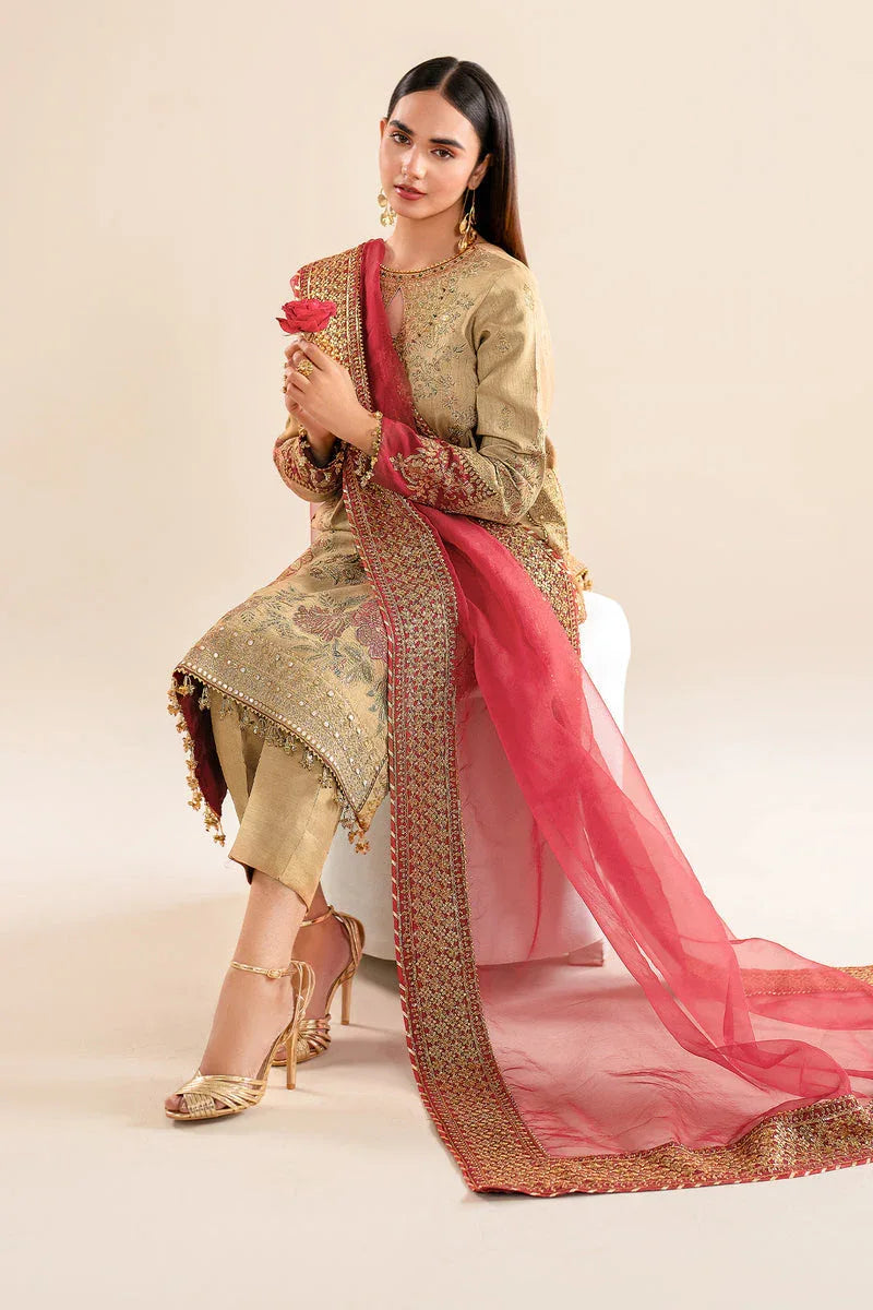Baroque | Formal Collection | SILK UF-619 - Rang-e-Khaas