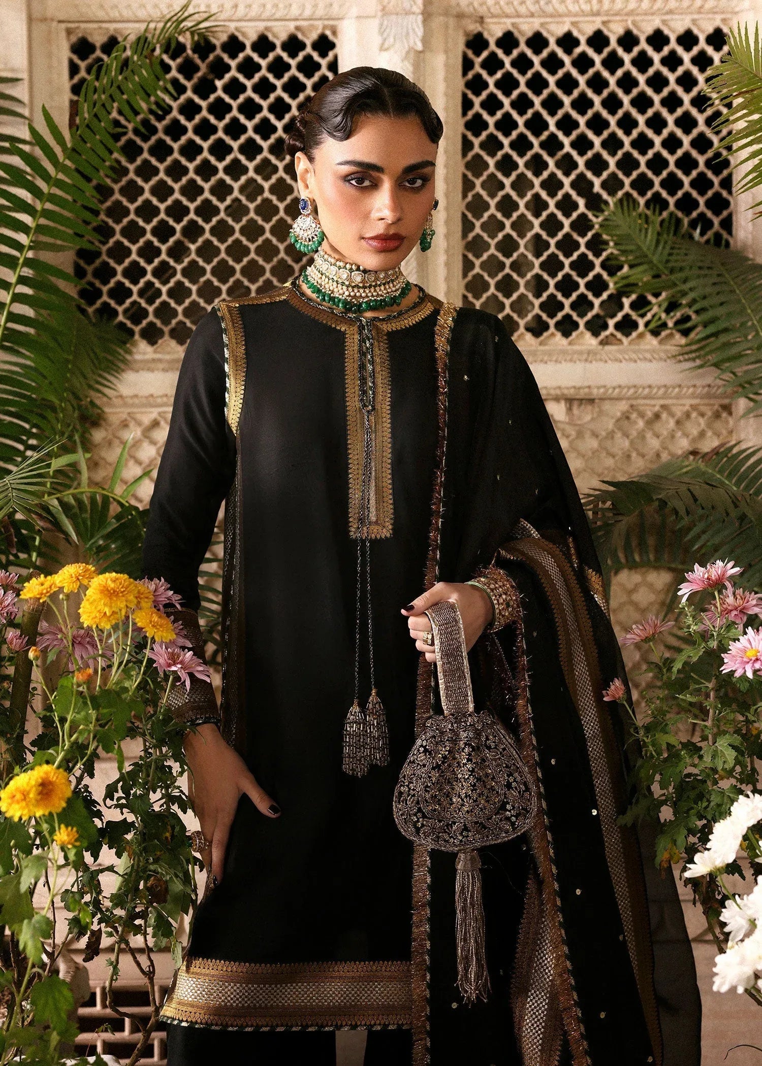 Hussain Rehar | Luxury Pret AW 25 | Noctira - Rang-e-Khaas