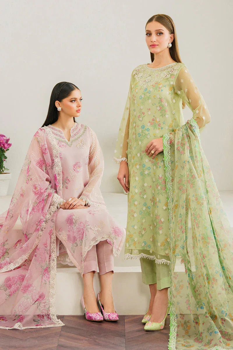 Baroque | Formal Collection | ORGANZA UF-521 - Rang-e-Khaas