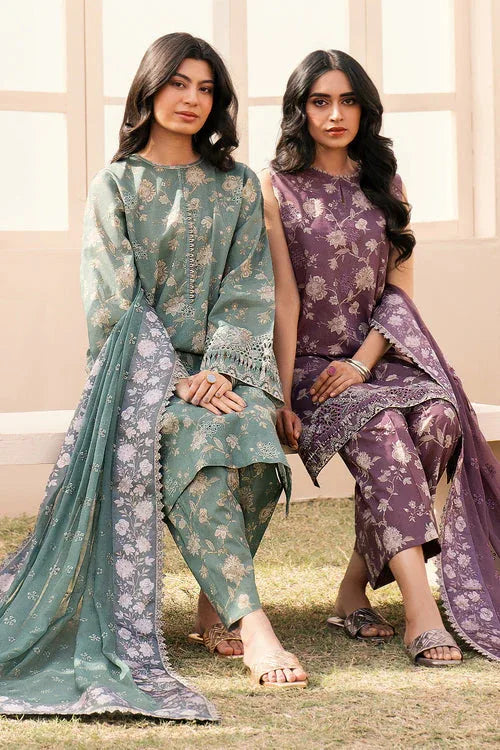 Baroque | Luxury Pret 24 | LAWN UF-599 - Rang-e-Khaas
