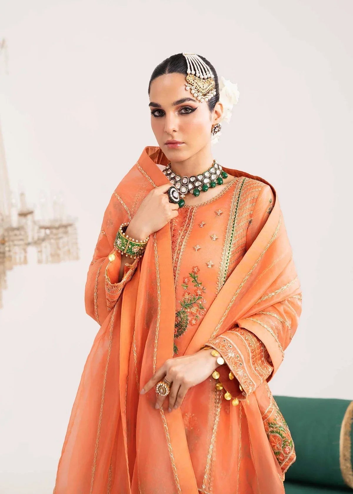 Dastoor | Sajni Luxury Eid Collection 24 | Niloofar - Rang-e-Khaas
