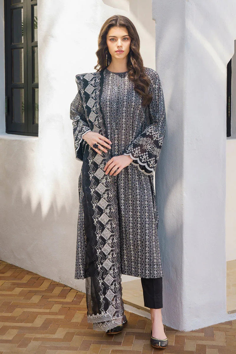 Baroque | Luxury Pret 24 | LAWN UF-573 - Rang-e-Khaas