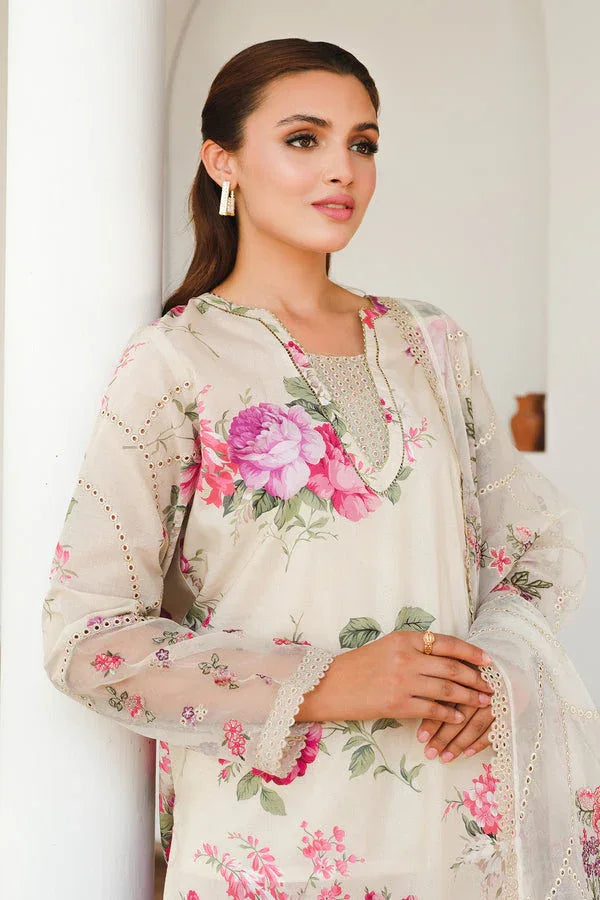 Baroque | Luxury Pret 24 | LAWN UF-652 - Rang-e-Khaas