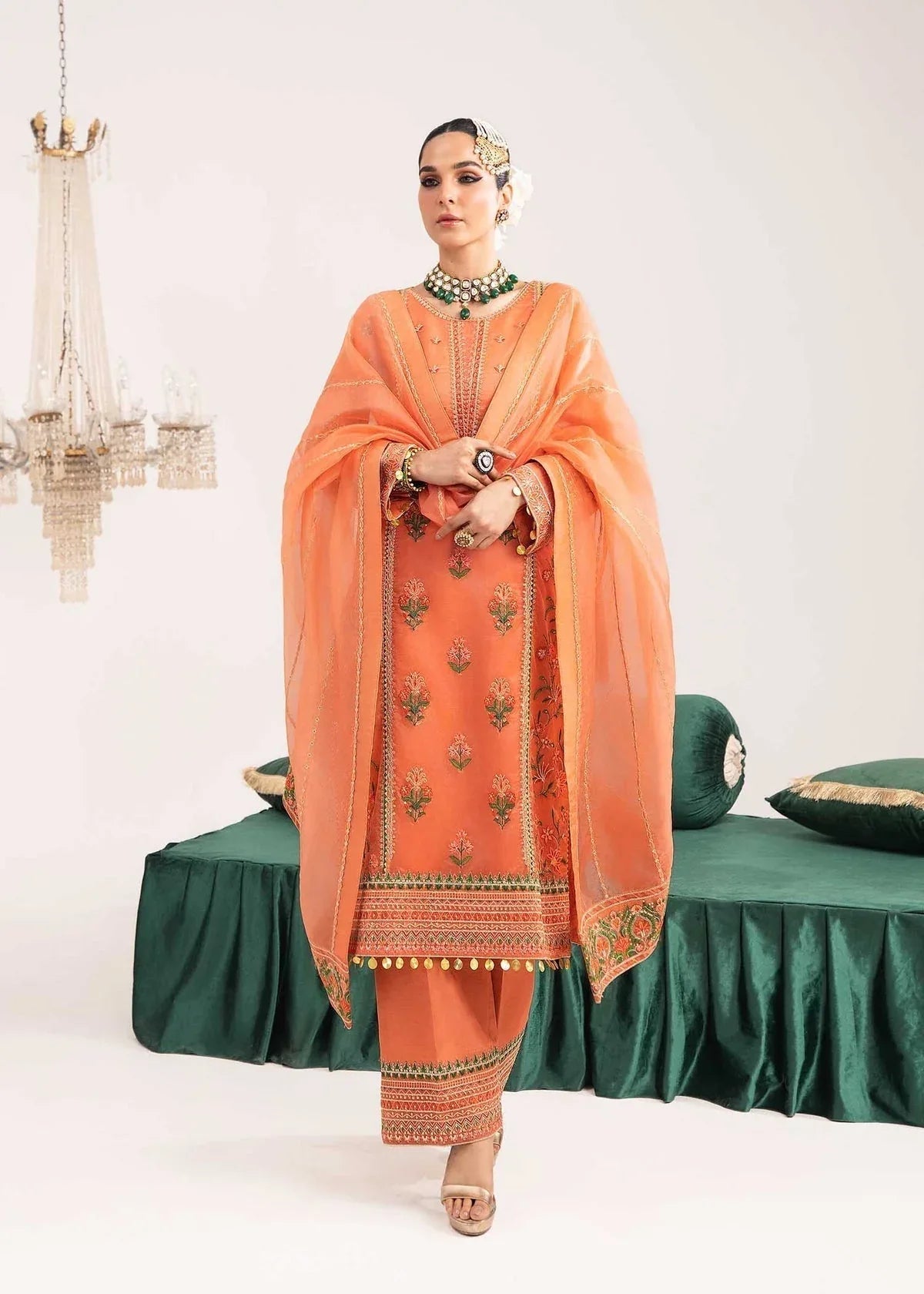 Dastoor | Sajni Luxury Eid Collection 24 | Niloofar - Rang-e-Khaas