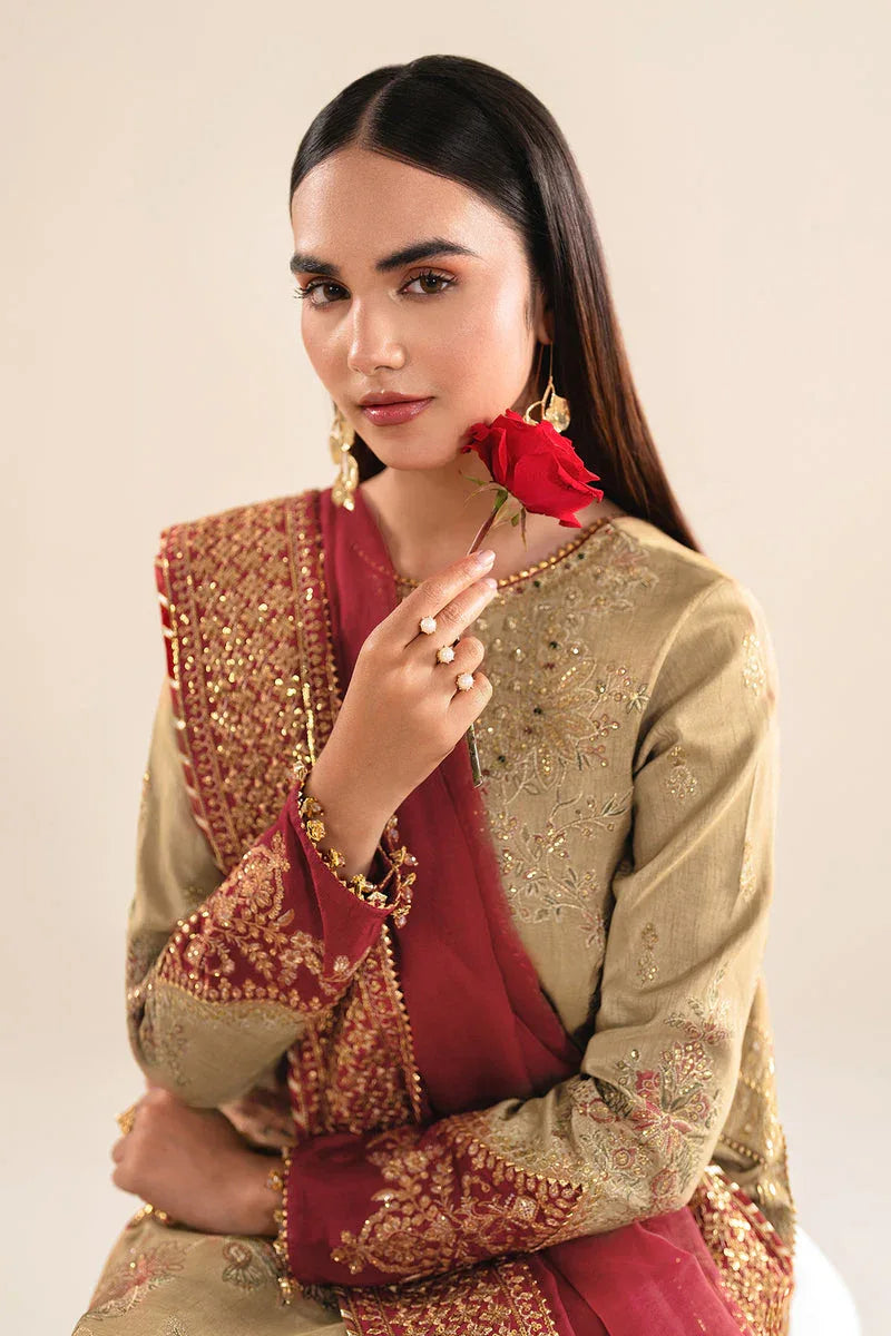 Baroque | Formal Collection | SILK UF-619 - Rang-e-Khaas