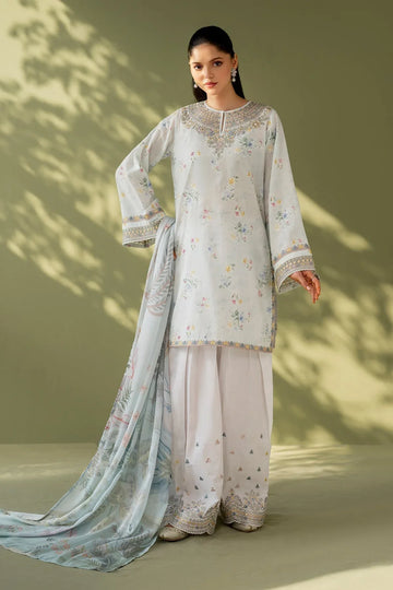 Baroque | Eid Printique | EMBROIDERED PRINTED LAWN UF-4170 - Rang-e-Khaas