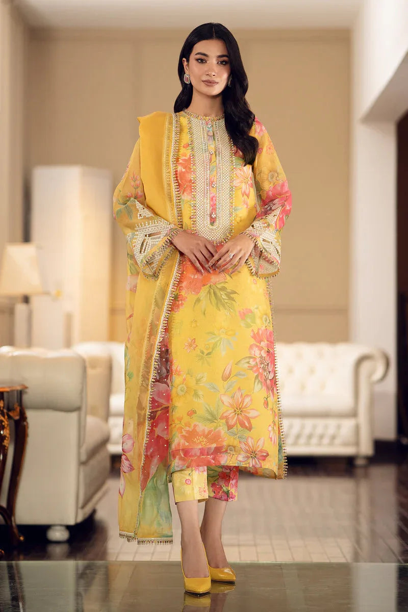 Baroque | Luxury Pret 24 | COTTON PATTI UF-509 - Rang-e-Khaas