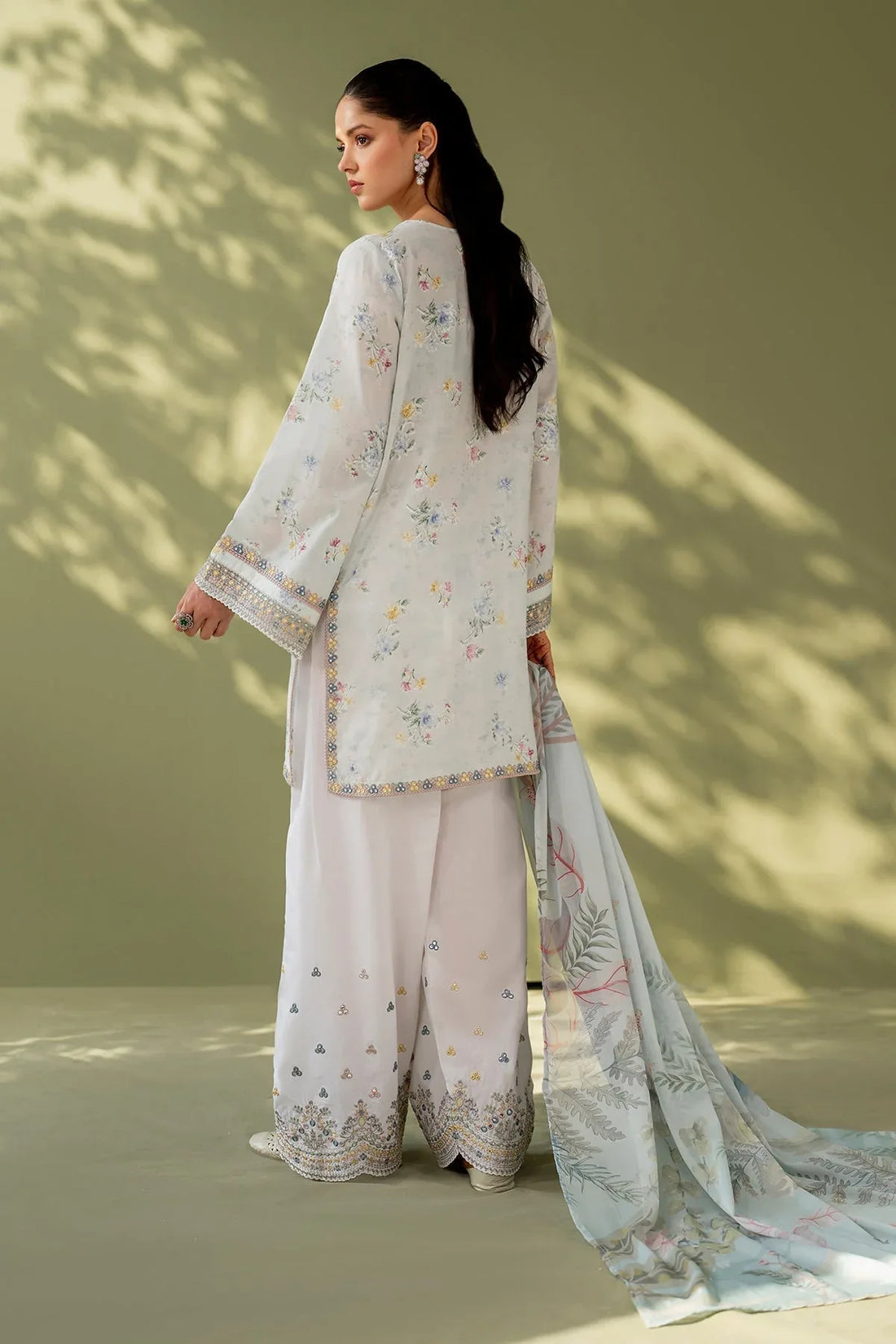 Baroque | Eid Printique | EMBROIDERED PRINTED LAWN UF-4170 - Rang-e-Khaas