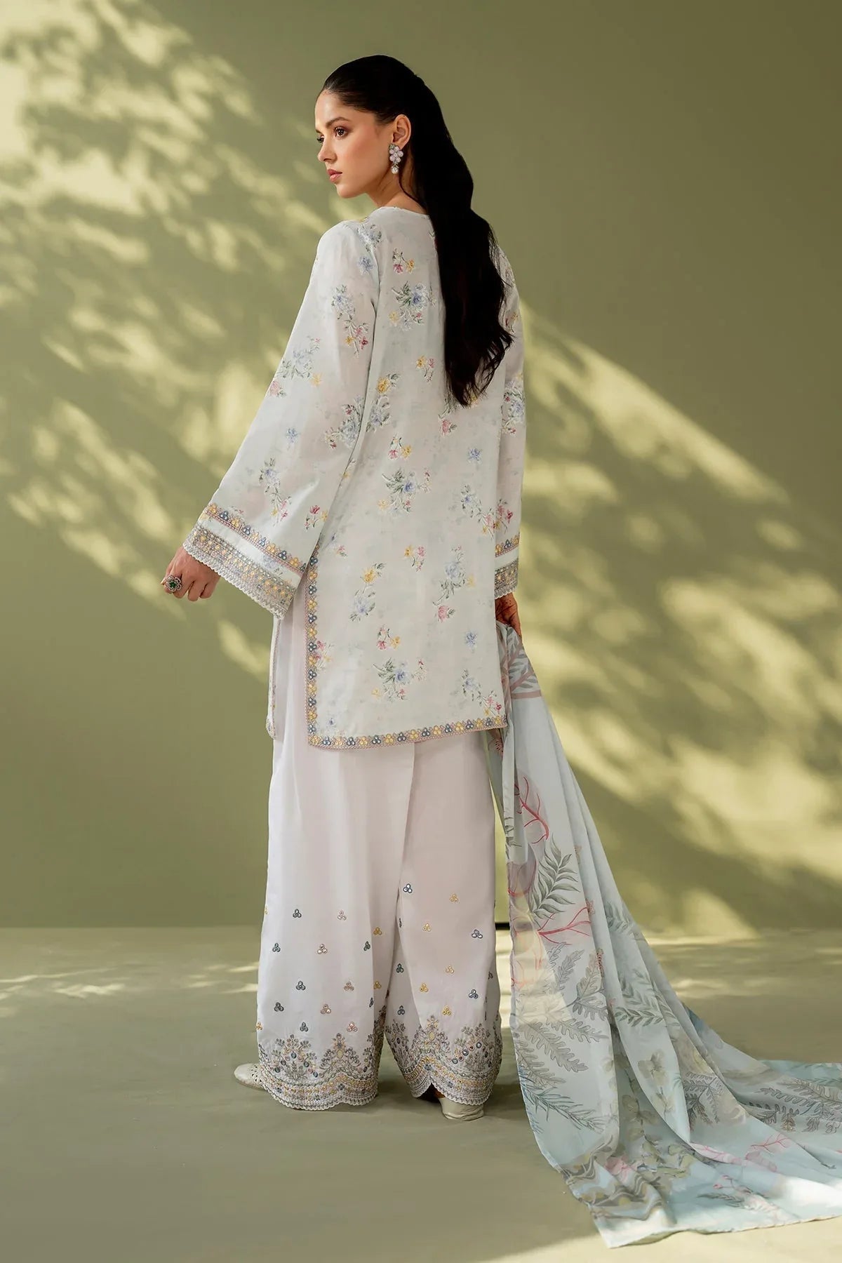Baroque | Eid Printique | EMBROIDERED PRINTED LAWN UF-4170 - Rang-e-Khaas