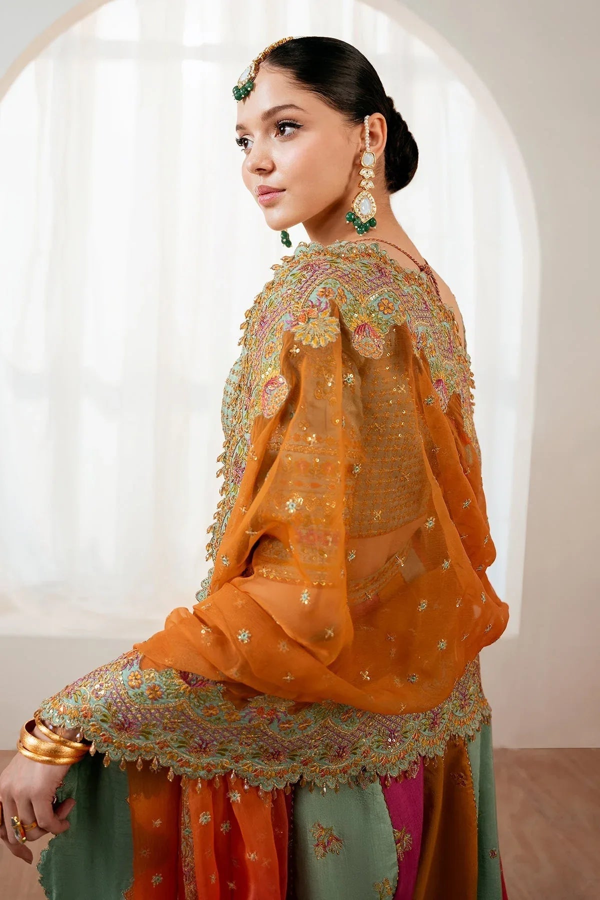 Baroque | Formal Collection | UF-4036 - Rang-e-Khaas