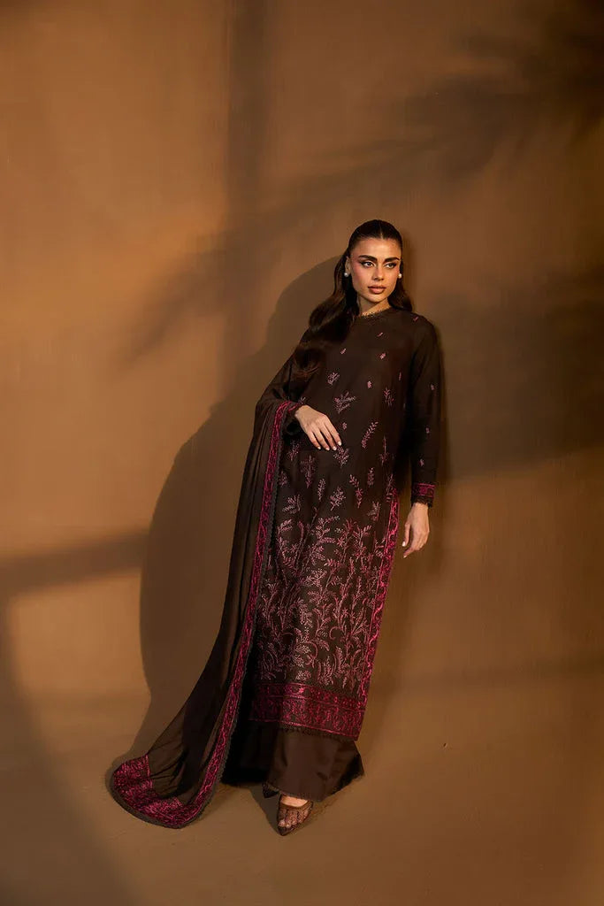 Sobia Nazir | Winter Shawl 25 | Design 7A - Rang-e-Khaas