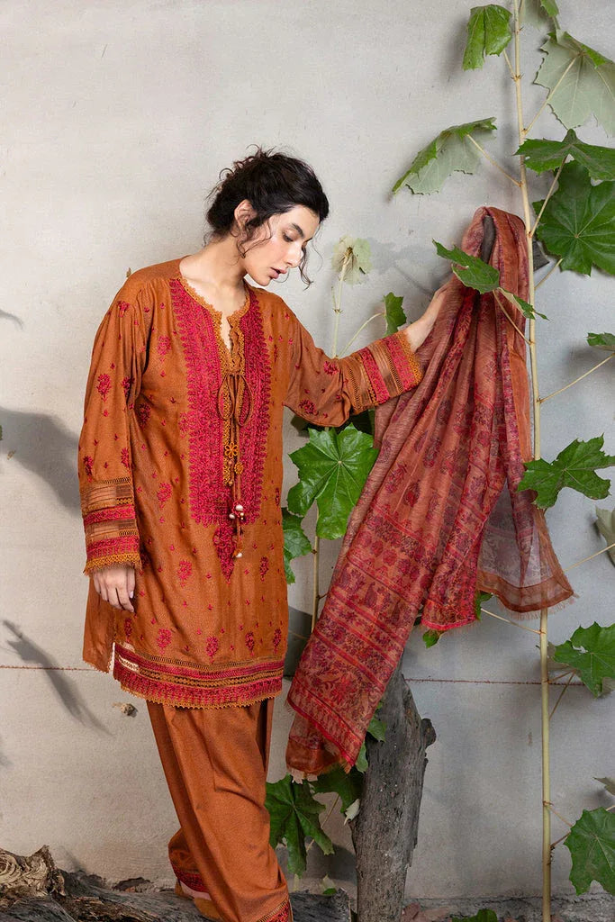 Sobia Nazir | Fall Edit 24 | DESIGN 7A FALL EDIT 2024 UNSTITCHED - Rang-e-Khaas