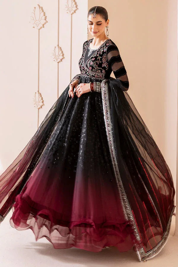 Jazmin | Chandni Velvet Formals 25 | Embroidered Velvet Formal CVF D-10 - Rang-e-Khaas