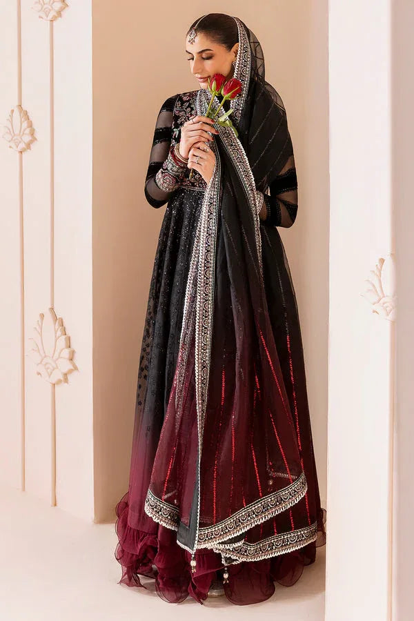 Jazmin | Chandni Velvet Formals 25 | Embroidered Velvet Formal CVF D-10 - Rang-e-Khaas