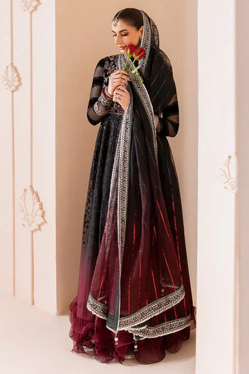 Jazmin | Chandni Velvet Formals 25 | Embroidered Velvet Formal CVF D-10 - Rang-e-Khaas