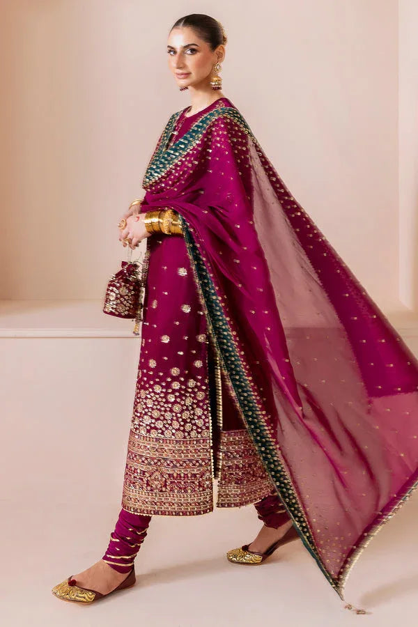 Jazmin | Chandni Velvet Formals 25 | Embroidered Velvet Formal CVF D-02 - Rang-e-Khaas