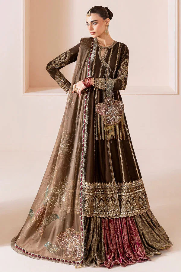 Jazmin | Chandni Velvet Formals 25 | Embroidered Velvet Formal CVF D-04 - Rang-e-Khaas