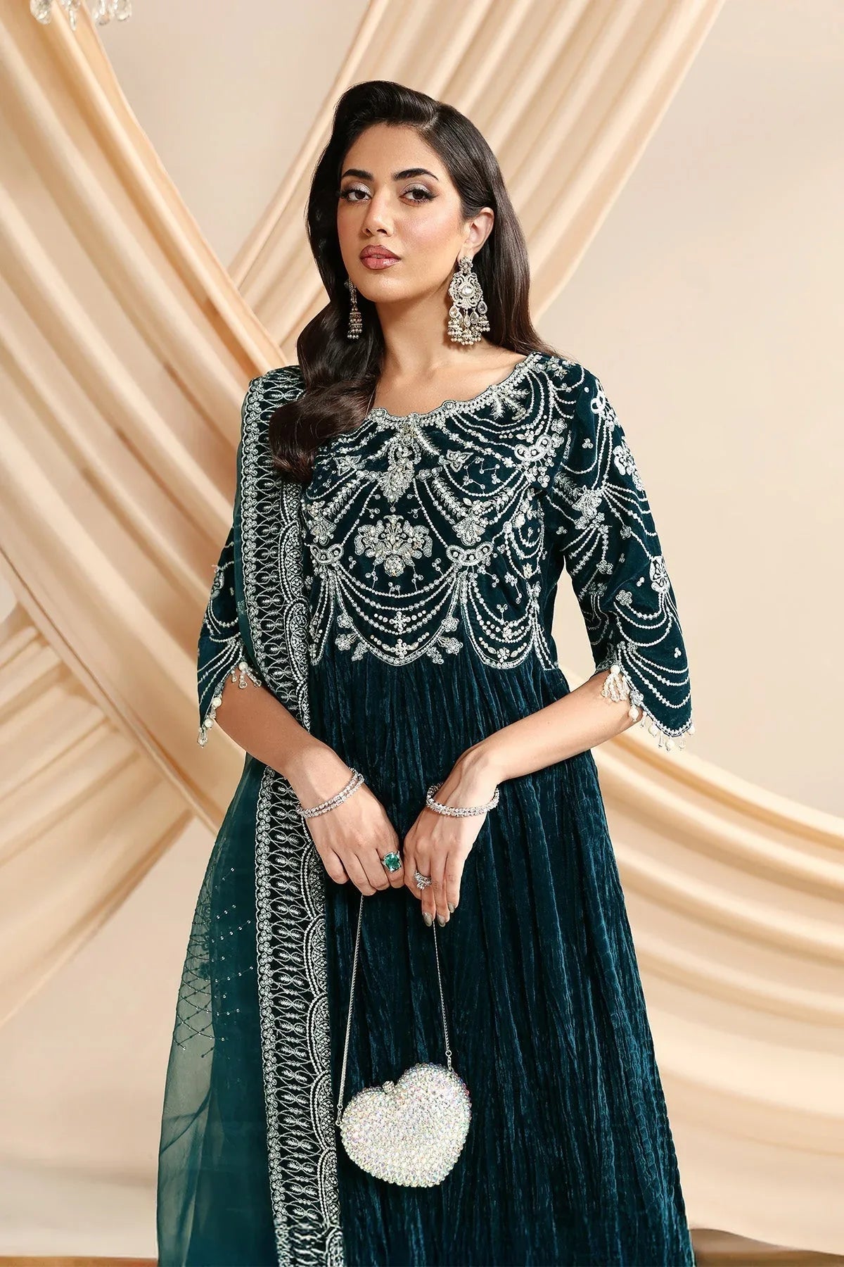Alizeh | Lamour 25 | AF-VLT-2214-Mystique - Rang-e-Khaas