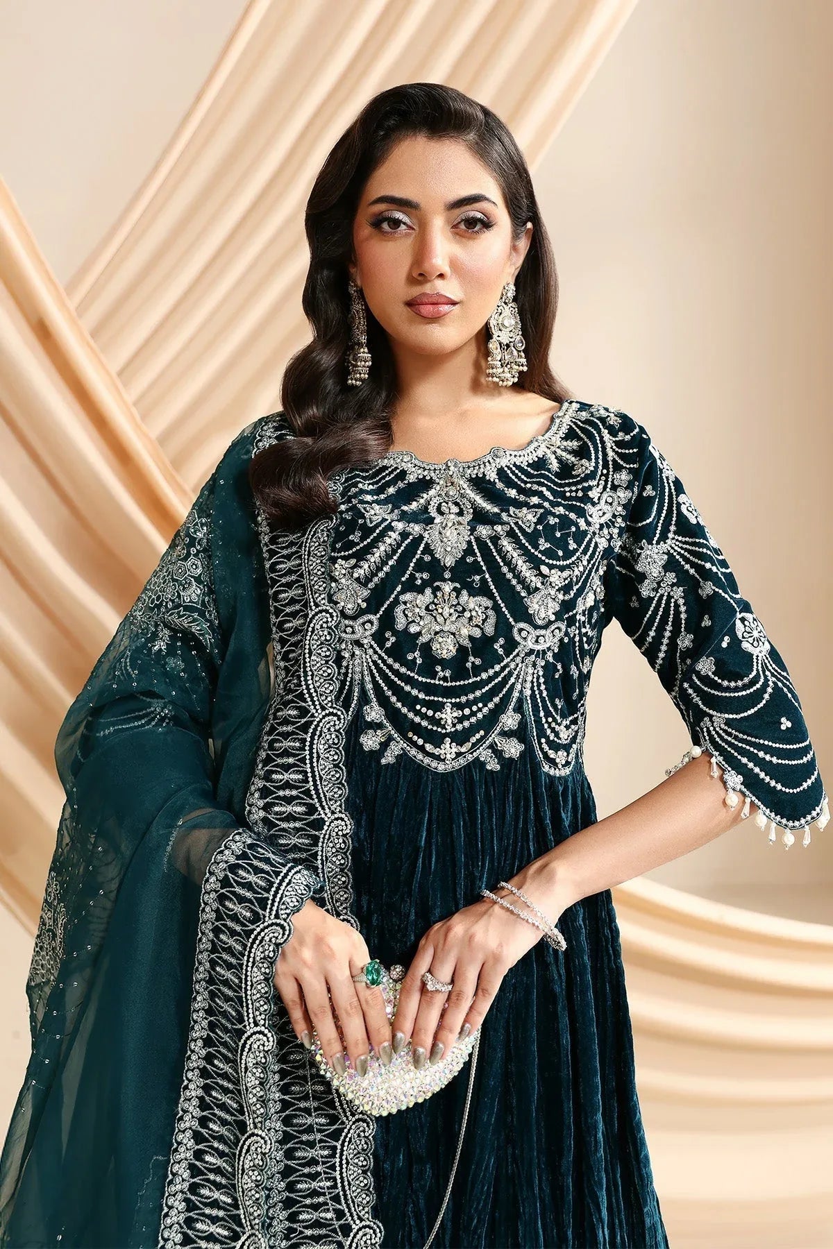 Alizeh | Lamour 25 | AF-VLT-2214-Mystique - Rang-e-Khaas