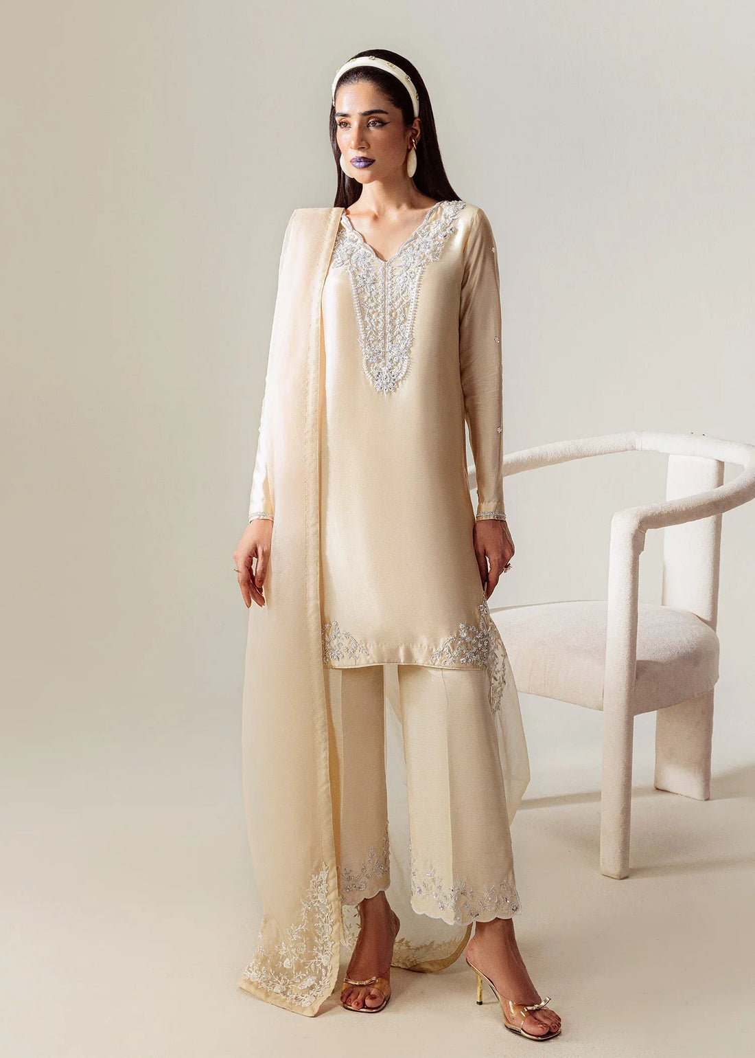 Mahum Asad | The Sirens | Champagne - Rang-e-Khaas