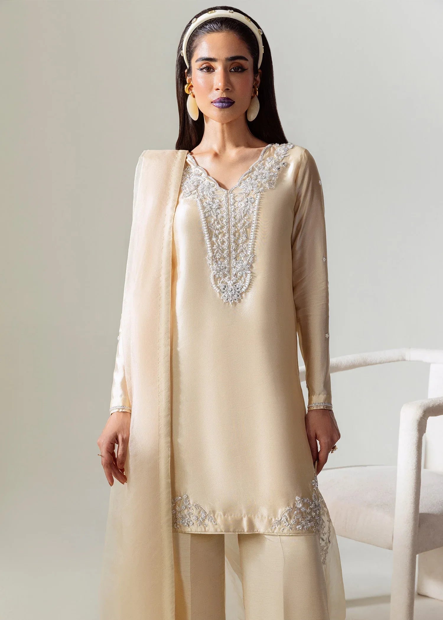 Mahum Asad | The Sirens | Champagne - Rang-e-Khaas